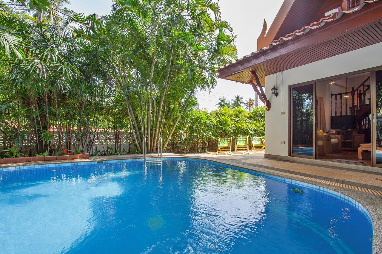 Traditional Thai Villa Nikkie In Tropical Nature, 4Br & Pool, Near Rawai Beach Nai Harn Eksteriør bilde